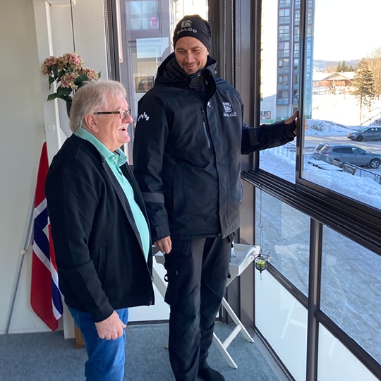 Balco AS gjennomfører balkongservice hos Fjellhagen Brl i Drammen
